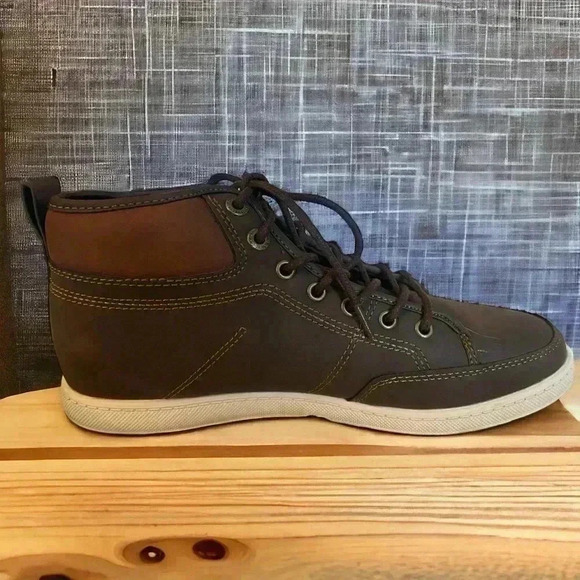 GH Bass & Co. NEW w Tags. Men's Brown Barstow WX B Casual.  Size 8M.  No Box - Picture 1 of 7